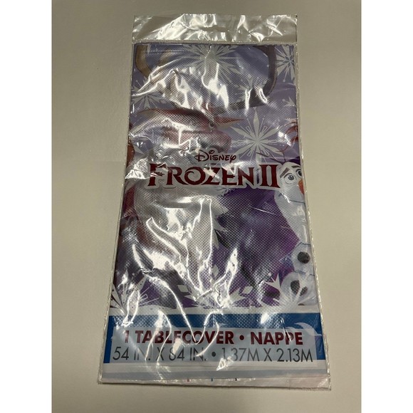 Frozen 2 Party Supplies Happy Birthday Bundle Decor Cups Tablecover Napkins Bags - Picture 8 of 12